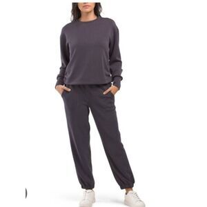 Bailey/44 Cinched Side Sweatshirt with Matching Joggers Size XS